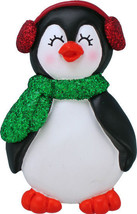 Penguin Girl with Expression I love with heart My Niece Personalized Chr... - $222.75 MXN