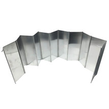  Aluminium Windshield For Camping Stove (1100x250mm) - £31.24 GBP