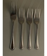 Oneida Stainless Flatware China Tress Hollis 1 Dinner Fork 3 Dessert Forks - $17.59