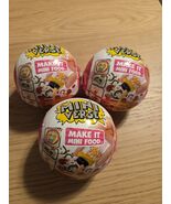 MGA’s Miniverse Make It Mini Food Diner Series 2 Lot of 3 Sealed Balls - $647.18 MXN