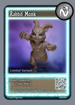 [NM083] - Rabbit monk - £7.86 GBP