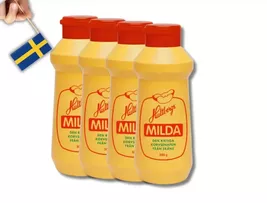 4 Hultbergs Milda Senap 500g (17.63 oz)  Classic Mild &amp; Smooth Swedish m... - $29.18