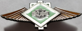 HARLEY-DAVIDSON Motorcycles Green Wing Pin - £7.95 GBP