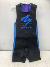 Men's Size M/L Blk/Blue Body Guard shorty Wet Suit short sleeve - €19,03 EUR Men's Size M/L Blk/Blue Body Guard shorty Wet Suit short sleeve - €19,03 EUR