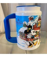 Whirley Disney Parks Insulated Drink Mug Winter Scenes 2007 Coca-Cola - €11,09 EUR