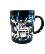 Sikorsky CH-53E Super Stallion Blackbird Mug Black Ceramic w/ White &amp; BL... - $8.99