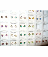 Cubic Zircona Birthstone Earrings - $0.00 CAD