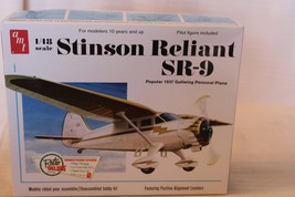 1/48 Scale AMT, Stinson Reliant SR-9 Airplane Model Kit #AMT905/12 BN Open Box - £39.50 GBP