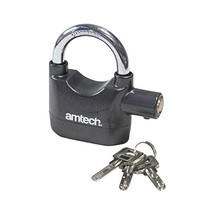 Am-Tech Heavy Duty Alarm Padlock  - £30.89 GBP