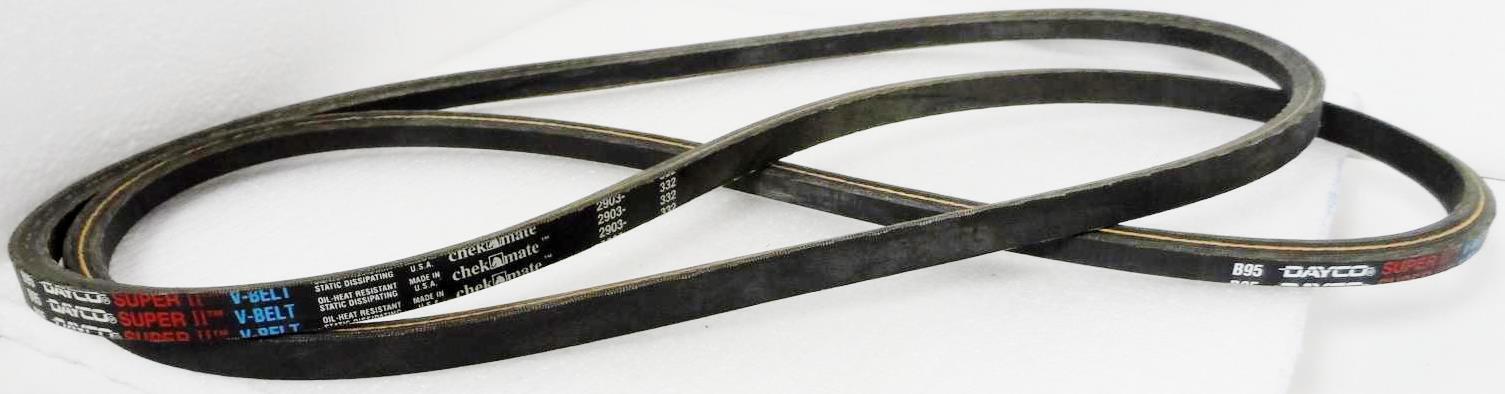 DAYCO B95 SUPER II CHEK MATE CHEKMATE V-BELT - NEW/SURPLUS w/GUARANTEE - $8.07