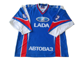 Original 2007-08 LADA (Togliatti) GAME WORN 2XL Jersey #42/Russia - $70.70