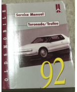 1992 Oldsmobile Olds TORONADO TROFEO Service Shop Workshop Repair Manual... - €11,26 EUR