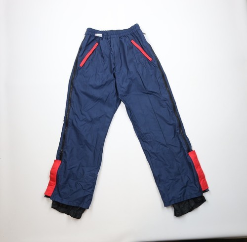 Vtg 90s Streetwear Mens Large Faded Waterproof Wide Leg Windbreaker Rain... - $49.45