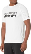 Champion Mens City Sport Logo Graphic T-Shirt Size Large Color White - £30.18 GBP