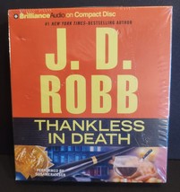 Thankless In Death - J.D. Robb Unabridged Cd Audiobook Eve Dallas New And Sealed - $15.44