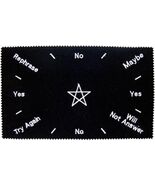 Pentacle Black Velveteen Pendulum Answer Mat! - $90.00 MXN