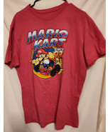 Super Mario Men&#39;s Mario Kart Since 92 Retro Video Game T-Shirt Size Large - $188.17 MXN