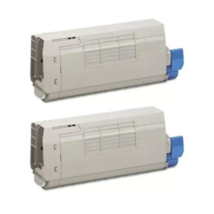 2x Compatible Okidata B4545 Black Toner Cartridge For 52116101 High Yield - $144.99