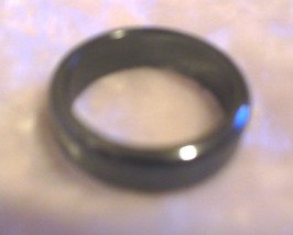 Hematite Stone Band Ring - £0.00 GBP