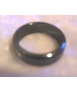 Hematite Stone Band Ring - $0.00
