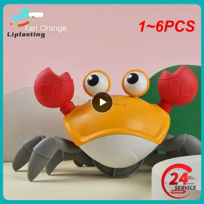1~6PCS Baby Toy Walking Crab Toy Induction Escape Crab Octopus Crawling Fujão - £13.09 GBP+
