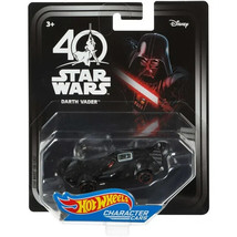 Hot Wheels Star Wars 40Th Anniversary Darth Vader, Character Car - $15.19