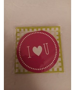 C.R. Gibson Gift Enclosure Card With Envelope Pink I (Heart) You Design ... - £3.92 GBP