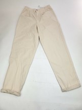 Women&#39;s ASOS Cream Trouser Pants Loose Fit Size 4 - $10.46
