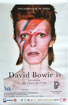 DAVID BOWIE - ORIGINAL EXHIBITION POSTER - DAVID BOWIE IS - PARIS - 2015 - £232.94 GBP