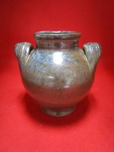 French Truchon Studio Pottery Vase  Patrimonio Corse Corsiga Island 4 .25.x.4.5&quot; - £50.89 GBP