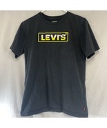 Boys LEVI&#39;S Black Short Sleeve Tee Shirt XL - £7.08 GBP