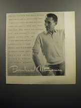 1957 Bernhard Altmann Polo Shirt Ad - The well dressed man about summer wears  - £14.52 GBP