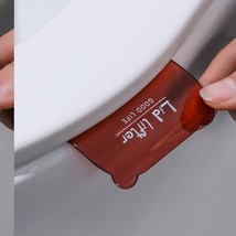 Red Transparent Tet Seat Lifter Handle 2 Pack - $312.25 MXN