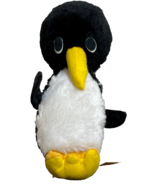 Penguin KAMAR 3175 w tag Wild Thing KingKool  Black 9&quot; Stuffed Plush Toy... - £7.88 GBP