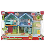 CoComelon Deluxe Family House Musical Playset 11 Piece Store Go Carry Ca... - $22.95