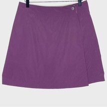 MARMOT eggplant purple nylon wrap skirt skirt size medium gorpcore summer - £22.08 GBP