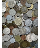 Nice Bulk Mixed Lot of 100 Assorted Foreign Coins From Around the World! - $25.00