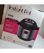Instant Pot 6 Quart Multi Use Pressure Cooker Viva 9 In 1 Lightly Used B... - £40.41 GBP