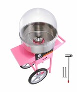 VEVOR Electric Cotton Candy Machine Cart with Bubble Cover Shield, 1000W... - $11,703.85 MXN