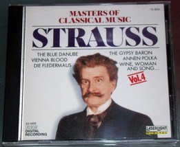Masters Of Classical Music, VOL.4 - Johann Strauss - £9.48 GBP
