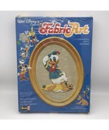 Vintage Walt Disney Donald Duck Fabric Art 3D Craft Kit SEALED Old Stock... - £47.29 GBP