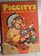 PIGGITY&#39;S childrens digest magazine with comics #5 November 1953 - £8.93 GBP