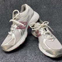 NEW BALANCE 470 V2 Running Shoe White Pink Silver Women&#39;s Size 7 B Width... - £27.58 GBP