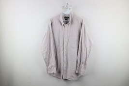 Vintage 90s J Crew Mens 16 34 Striped Color Block Collared Button Down Shirt - £31.11 GBP