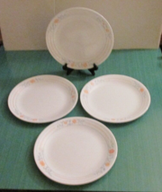 Set Of 4 Corelle By Corning -APRICOT Grove -DINNER Plates - 10.25" Diameter -EUC - $12.99