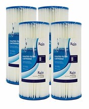 5 Micron Whole House Full Flow 10&quot; x 4.5&quot; Pleated Water Filter Replaceme... - £44.09 GBP