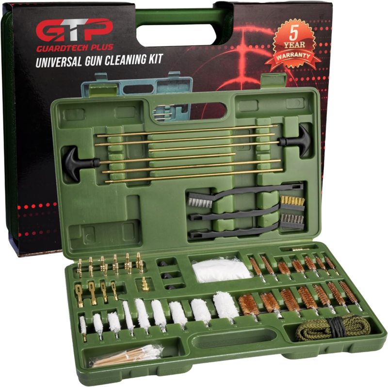 Universal Gun Cleaning Kit: Firearm, Rifle, Pistol &amp; Handgun Care - 9Mm,... - $81.67