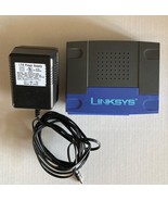 Linksys 5-Port 10/100 Workgroup Switch EZXS55W  EUC Tested &amp; Working - $9.89