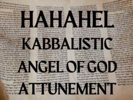 HAHAHEL Kabbalistic Angel of God Attunement - £18.79 GBP
