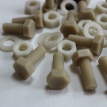 50x hex head screws, nylon, super m8 x 20mm - £34.37 GBP